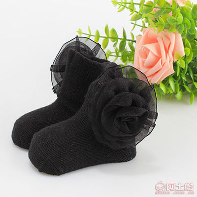 【春秋全棉純色兒童女襪小花朵女短襪甜美嬰兒寶寶童襪廠家批發(fā)】義烏市偌顏電子商務商行 - 產(chǎn)品庫